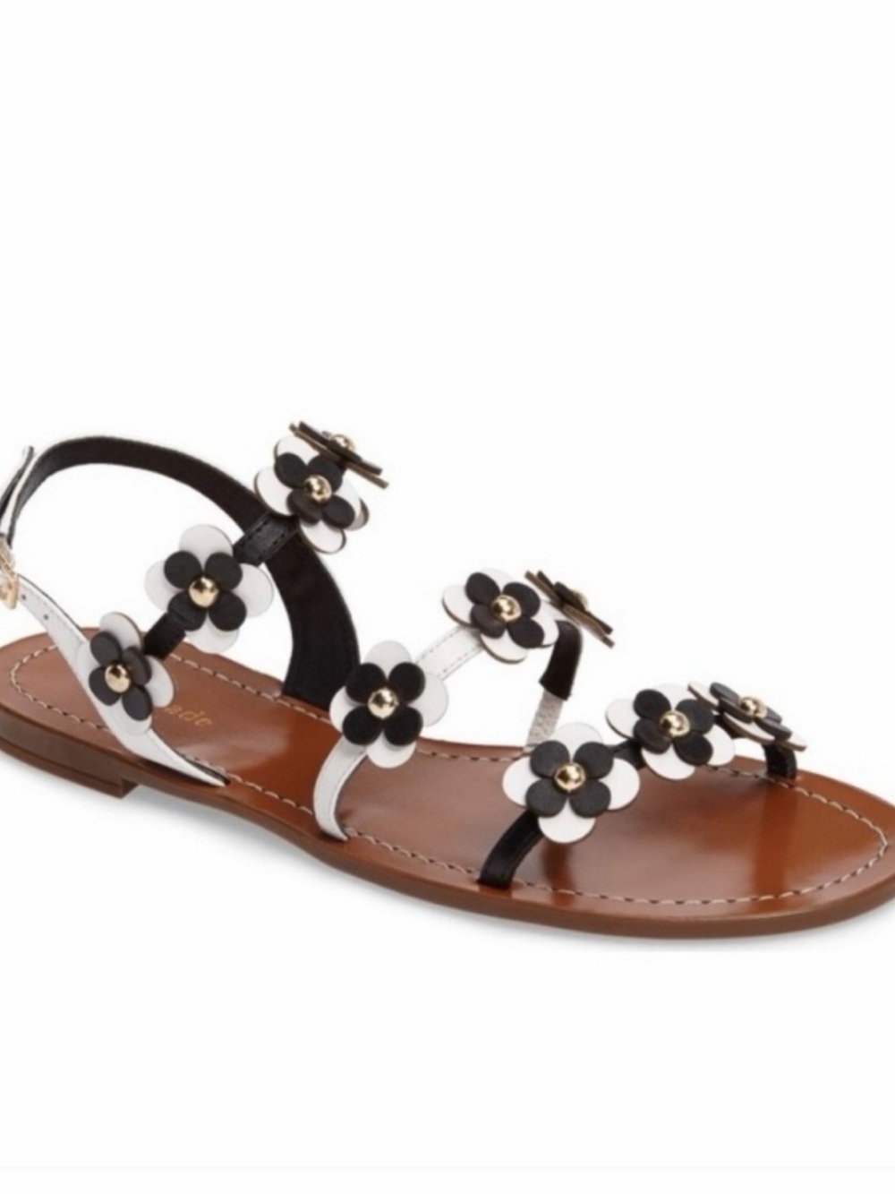 Kate Spade Colorado floral daisy sandals sz 8